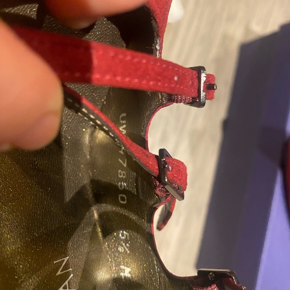 Beautiful SW suede leather pumps. - Picture 3 of 5